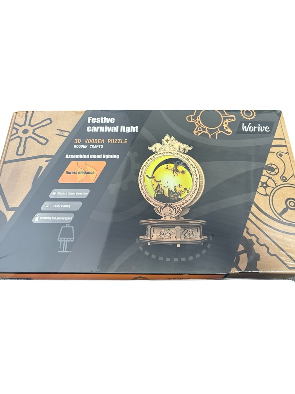 Worive Festive Carnival Light 3D Wooden Puzzle